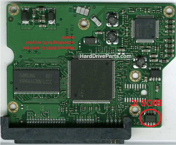 ST3320613AS Seagate PCB Circuit Board 100496208 - Click Image to Close
