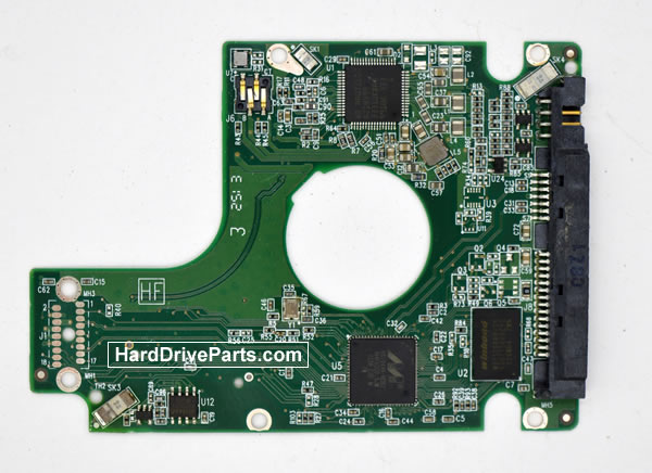 Western Digital WD10JPVT HDD PCB 2060-771933-000 - Click Image to Close