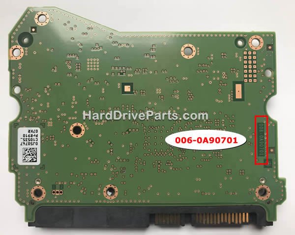 006-0A90701 WD PCB Board
