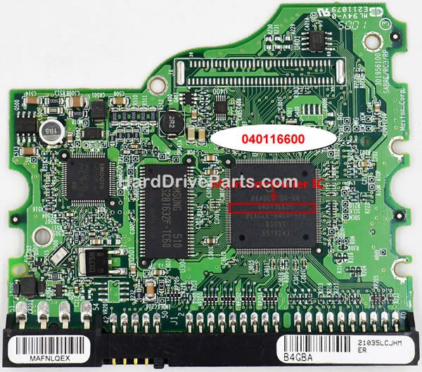 040116600 Maxtor PCB Board