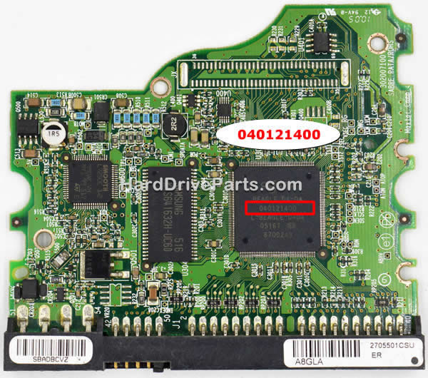040121400 Maxtor PCB Board
