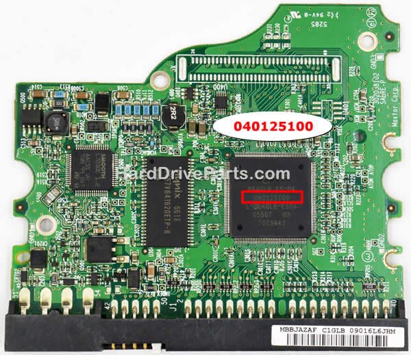 040125100 Maxtor PCB Board