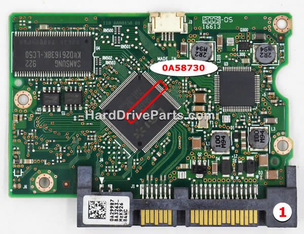 0A58730 Hitachi PCB Board