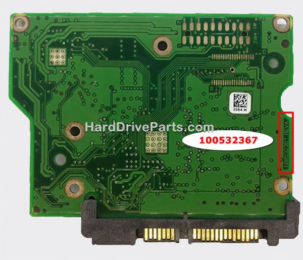 100532367 Seagate PCB Board