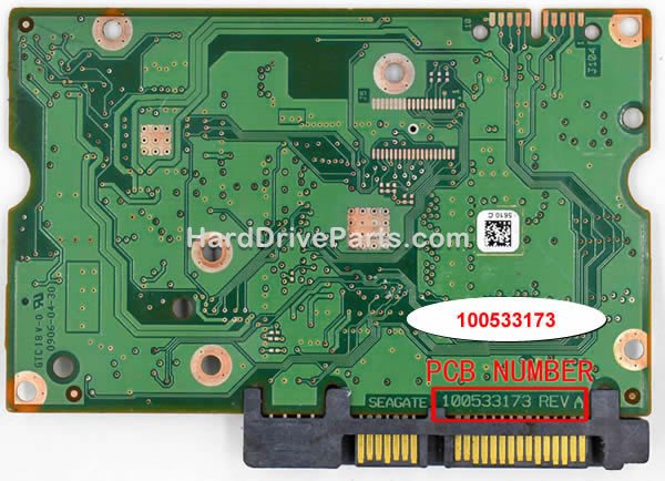 100533173 Seagate PCB Board