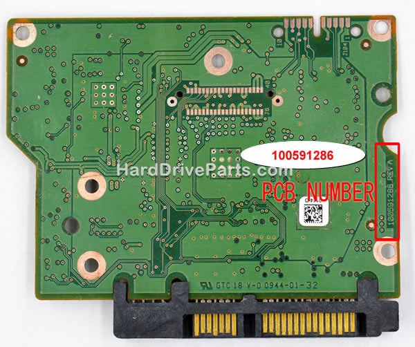 100591286 Seagate PCB Board