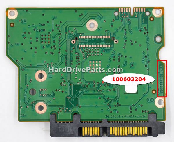 100603204 Seagate PCB Board