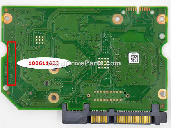 100611023 Seagate PCB Board