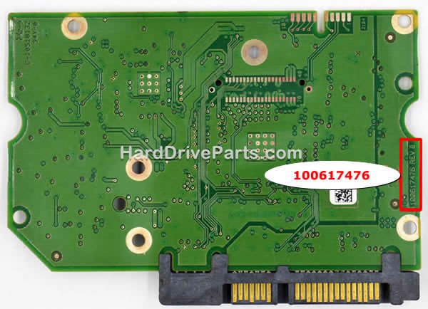 100617476 Seagate PCB Board