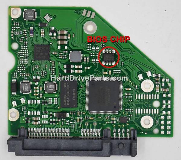 100724095 Seagate PCB Board Firmware Transfer