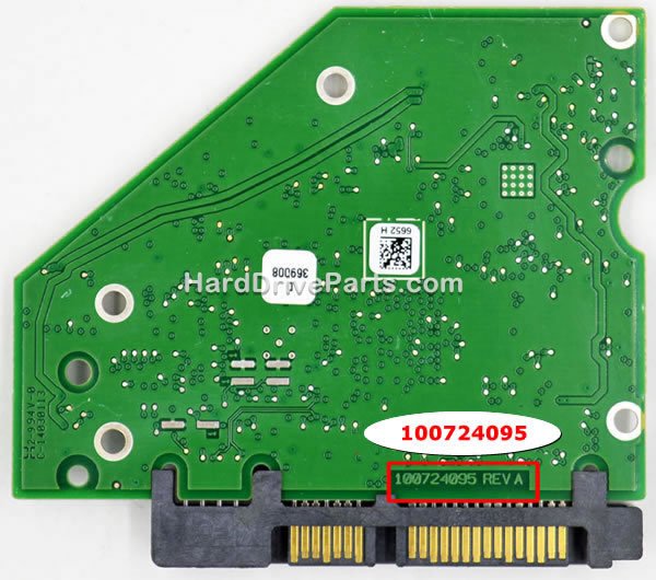 100724095 Seagate PCB Board