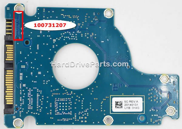 100731207 Seagate PCB Board