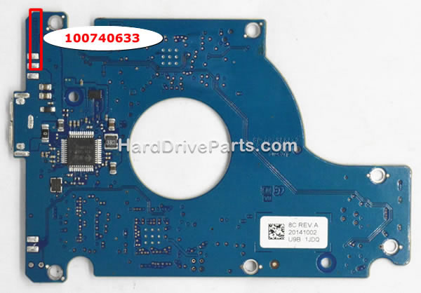 100740633 Seagate PCB Board