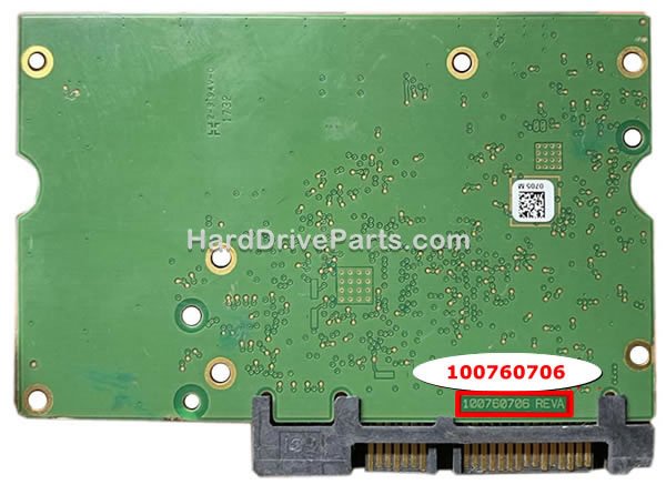 100760706 Seagate PCB Board
