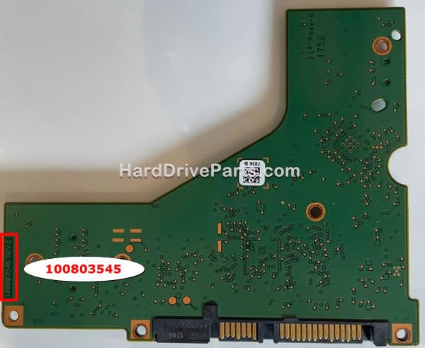 100803545 Seagate PCB Board
