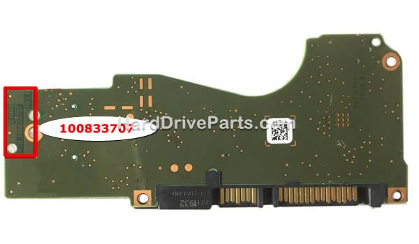 100833707 Seagate PCB Board