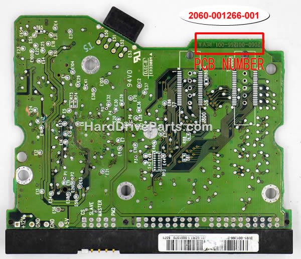 2060-001266-001 WD PCB Board