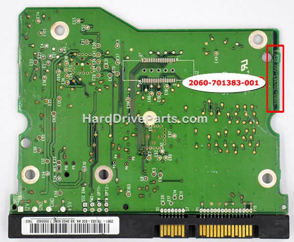 2060-701383-001 WD PCB Board
