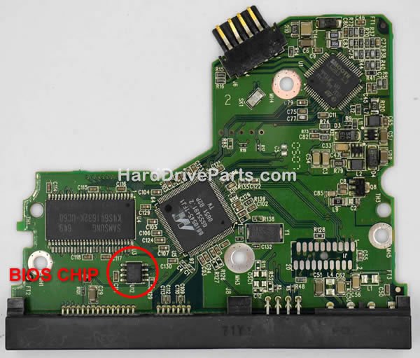 2060-701393-002 WD PCB Board Firmware Transfer