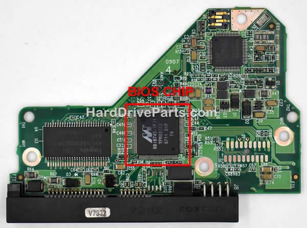 2060-701444-003 WD PCB Board Firmware Transfer