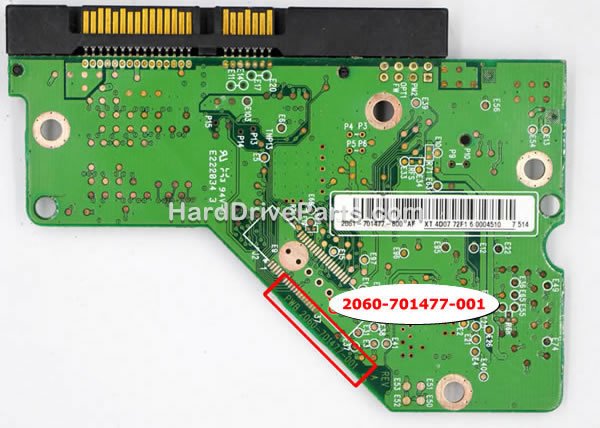 2060-701477-001 WD PCB Board