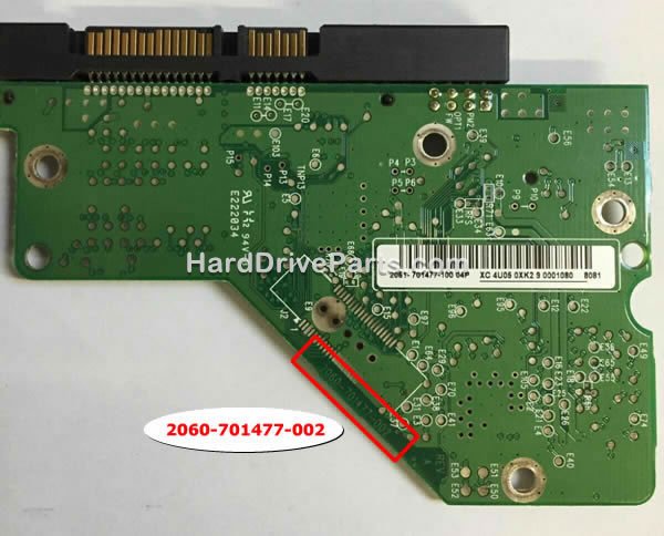 2060-701477-002 WD PCB Board