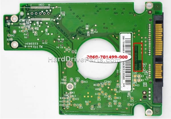 2060-701499-000 WD PCB Board