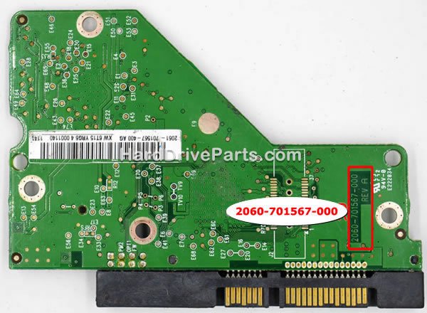 2060-701567-000 WD PCB Board