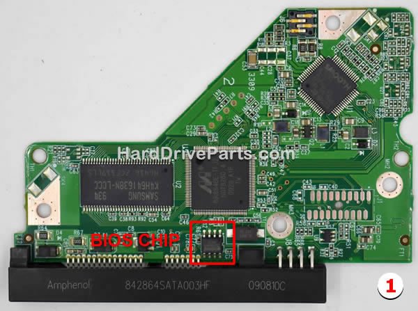 2060-701590-001 WD PCB Board Firmware Transfer