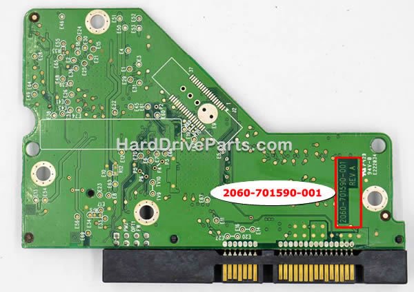 2060-701590-001 WD PCB Board