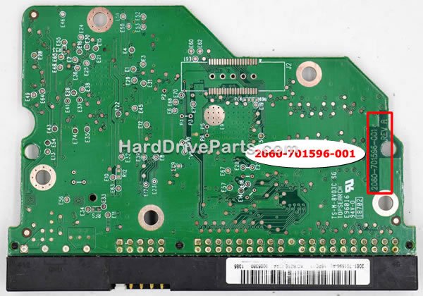 2060-701596-001 WD PCB Board