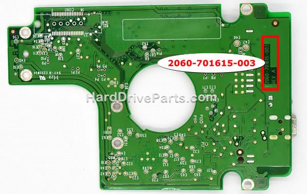 2060-701615-003 WD PCB Board