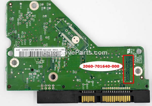 2060-701640-000 WD PCB Board