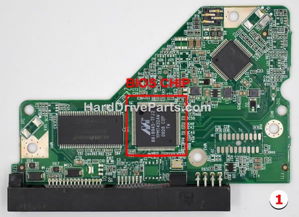 2060-701640-001 WD PCB Board Firmware Transfer