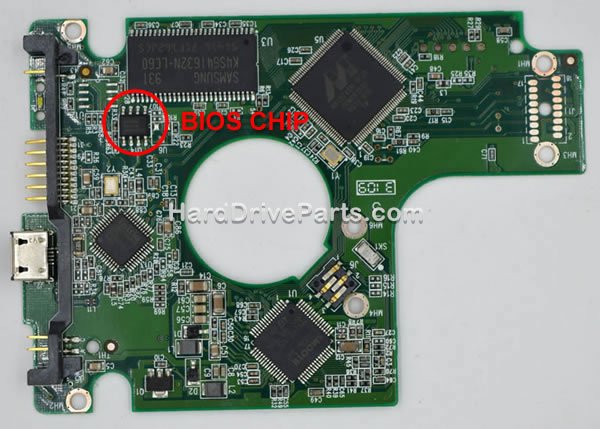 2060-701650-000 WD PCB Board Firmware Transfer