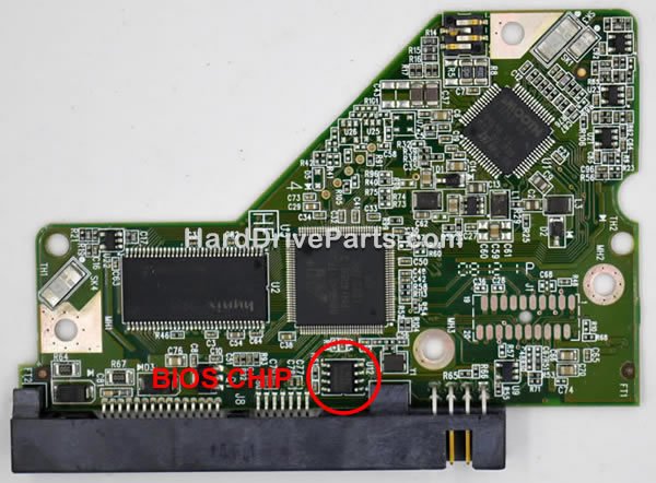 2060-771640-002 WD PCB Board Firmware Transfer