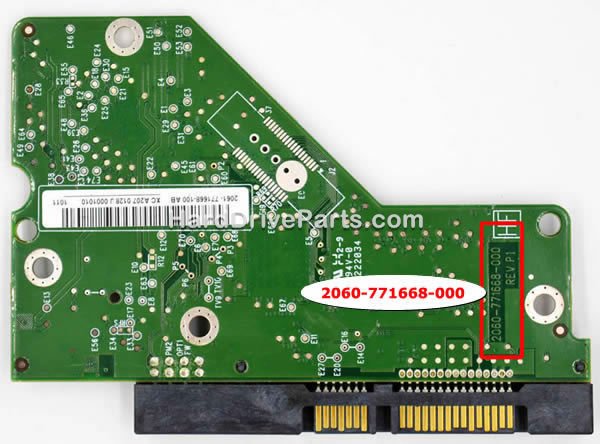 2060-771668-000 WD PCB Board