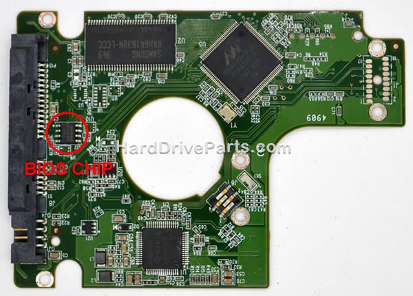 2060-771672-001 WD PCB Board Firmware Transfer