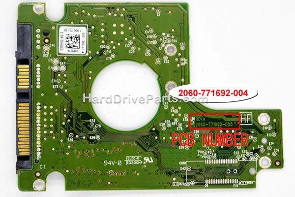 2060-771692-004 WD PCB Board