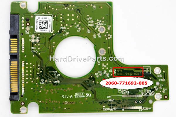 2060-771692-005 WD PCB Board