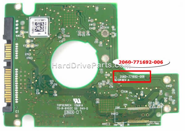 2060-771692-006 WD PCB Board