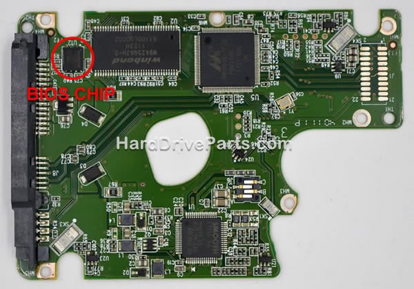 2060-771696-004 WD PCB Board Firmware Transfer