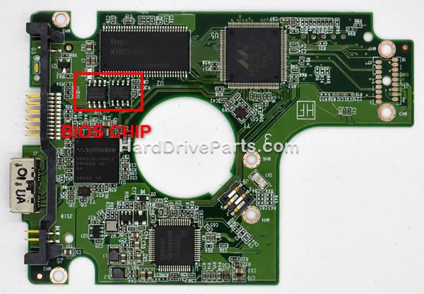 2060-771737-000 WD PCB Board Firmware Transfer