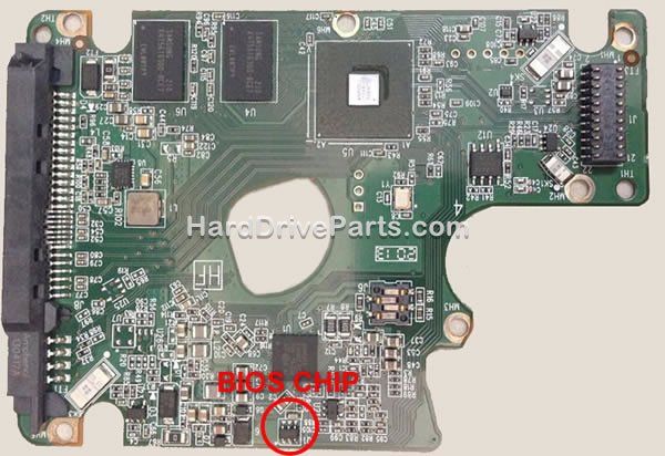 2060-771770-004 WD PCB Board Firmware Transfer