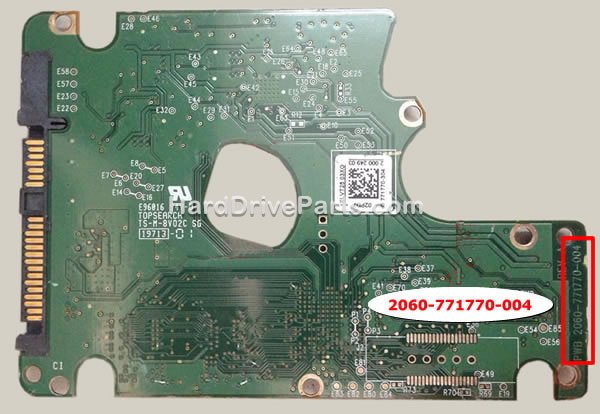 2060-771770-004 WD PCB Board