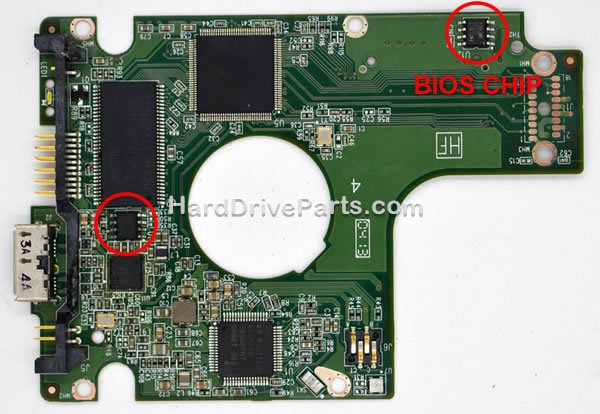 2060-771801-002 WD PCB Board Firmware Transfer