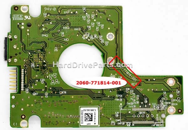 2060-771814-001 WD PCB Board
