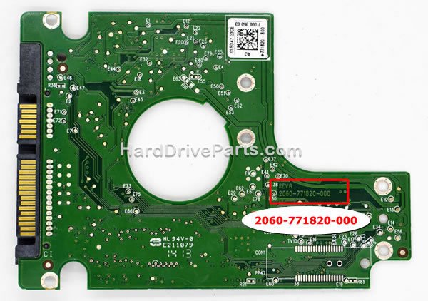 2060-771820-000 WD PCB Board