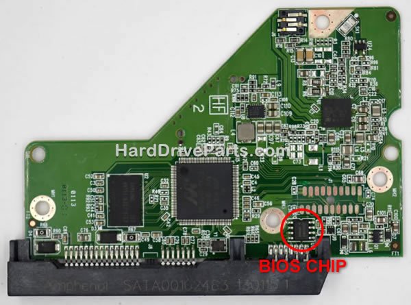 2060-771824-005 WD PCB Board Firmware Transfer