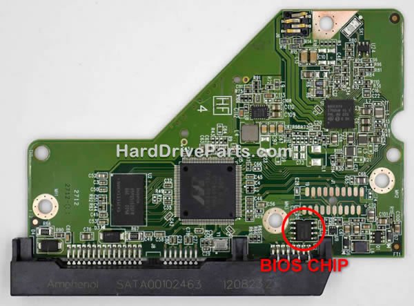 2060-771824-006 WD PCB Board Firmware Transfer